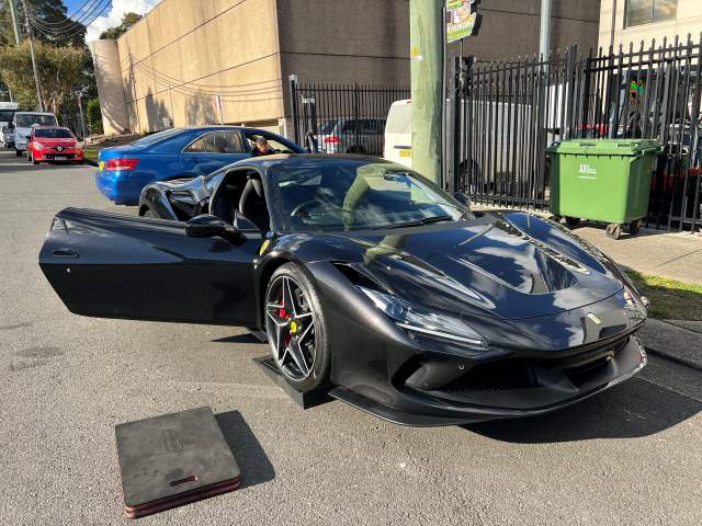 Last Check – Supercar Inspection Sydney NSW Last Check performing a Supercar Inspection on a Ferrari in Sydney NSW