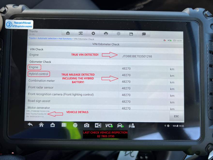 Most Accurate Odometer Rollback Check in Sydney NSW – ECU-Based VIN & Mileage Verification Most accurate odometer rollback check in Sydney NSW with ECU-based VIN and mileage verification